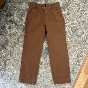 Everlane pant in toasted coconut